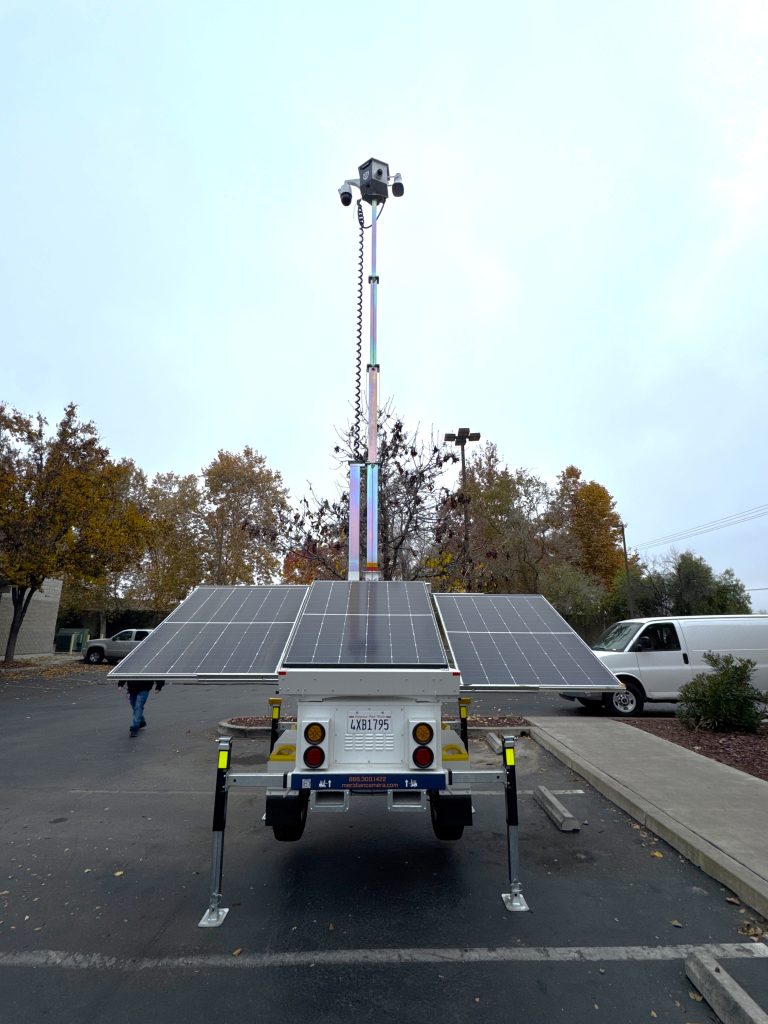 Mobile Surveillance Camera Trailer
